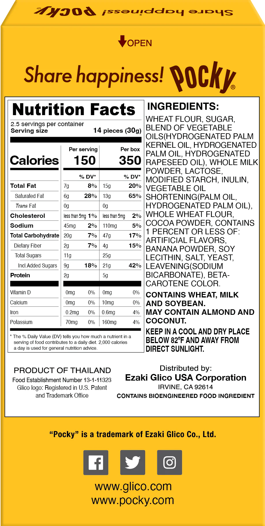 Pocky Banana 2.47 oz - Image 2
