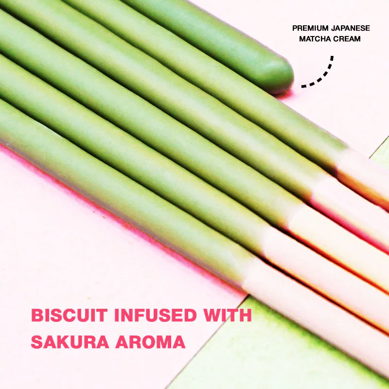 Pocky Cherry Blossom Matcha - Image 3