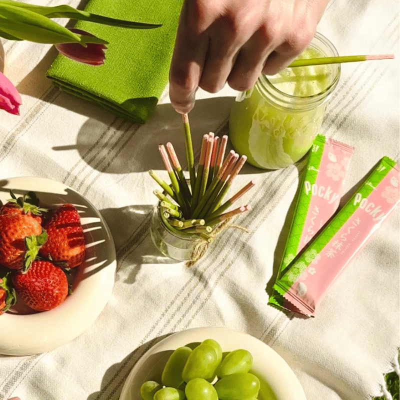 Pocky Cherry Blossom Matcha - Image 5