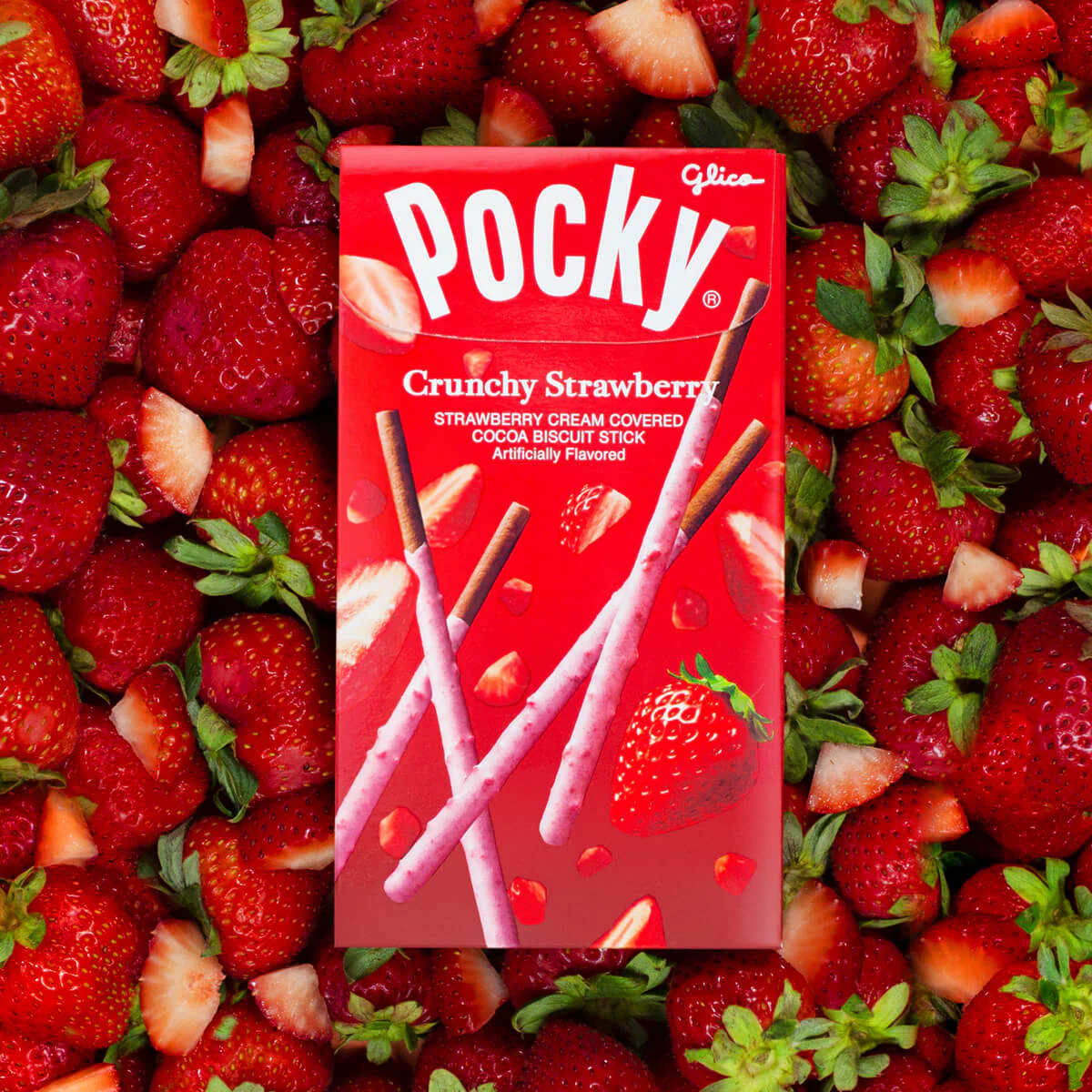 Pocky Crunchy Strawberry - Image 3